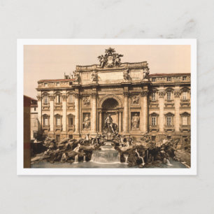 Trevi Fountain, Rome, Lazio, Italy Postcard