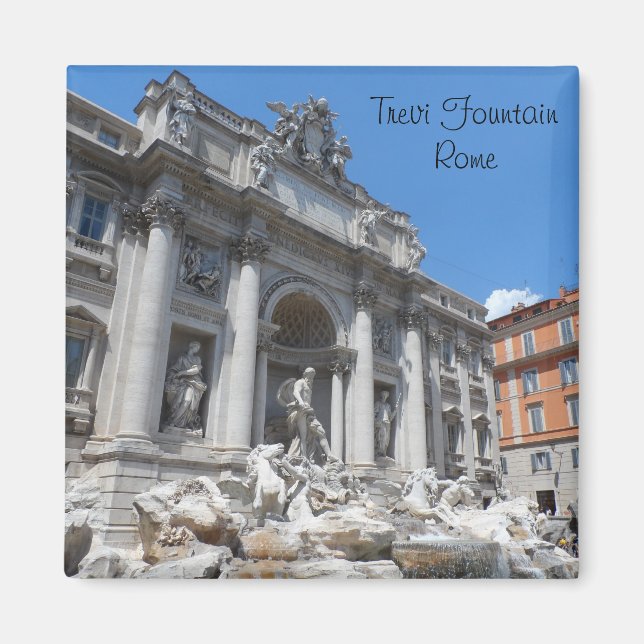 Trevi Fountain- Rome Magnet (Front)