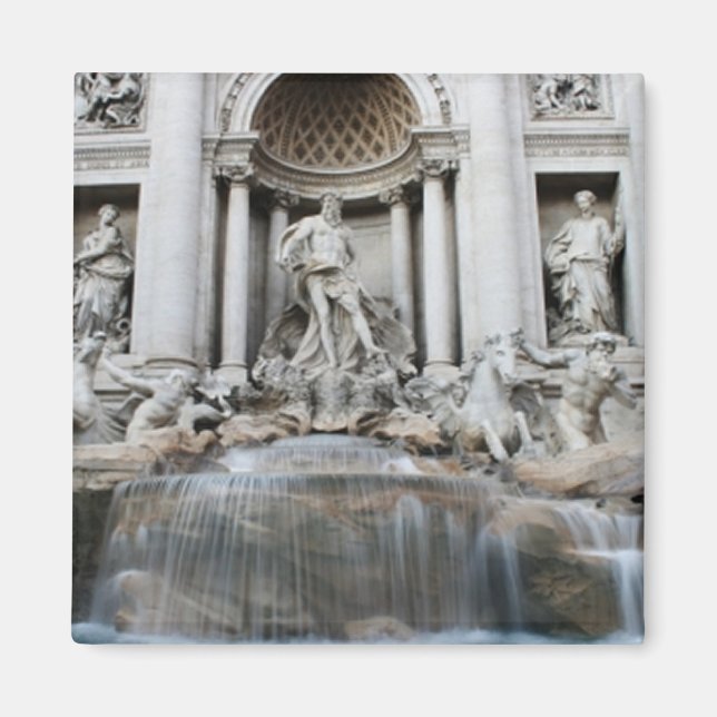 Trevi Fountain Rome Magnet (Front)