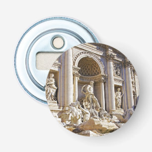 Trevi Fountain Rome Photography Bottle Opener