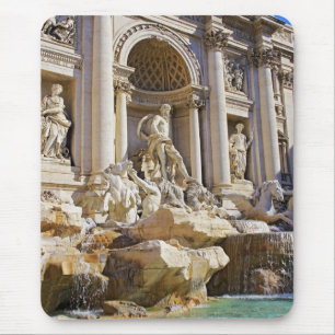 Trevi Fountain Rome Photography Mouse Mat