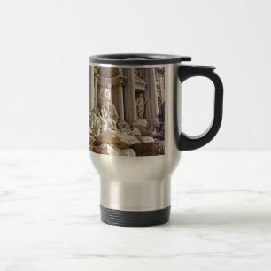 Trevi fountain travel mug
