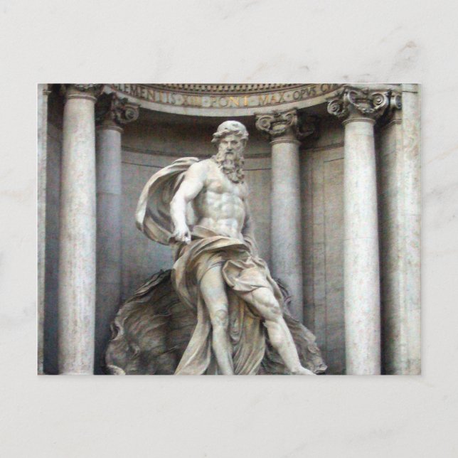 trevi man postcard (Front)