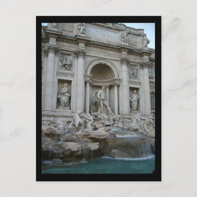 trevi rome postcard (Front)