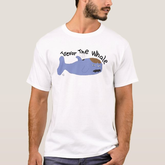 Trevor the Whale shirt (Front)