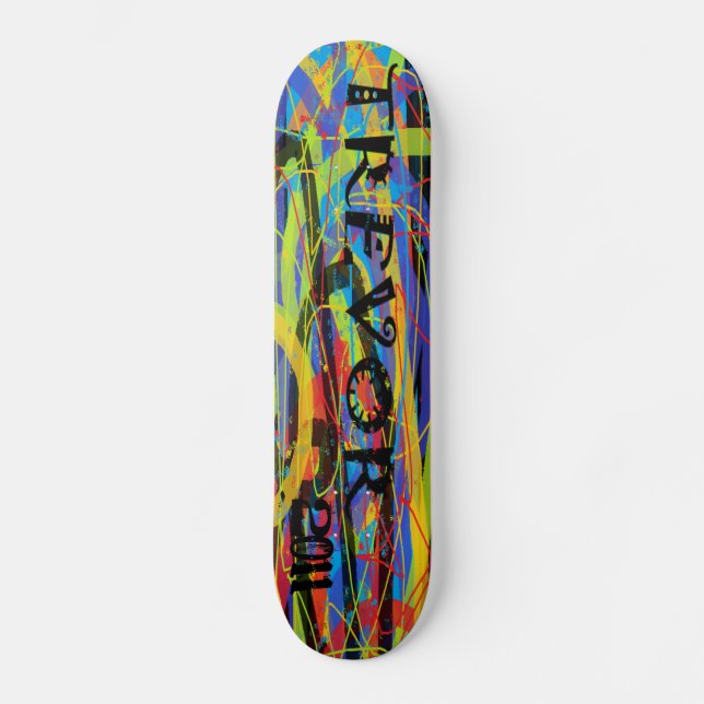 Trevor's Beauty Skateboard (Front)