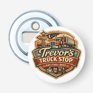 Trevor's Truck Stop Bottle Opener