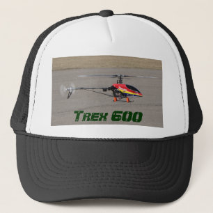 Trex 600 RC Helicopter Hovering Trucker Hat