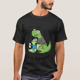 Trex Daddy Child Dinosaur Sentimental Gift for Dad T-Shirt