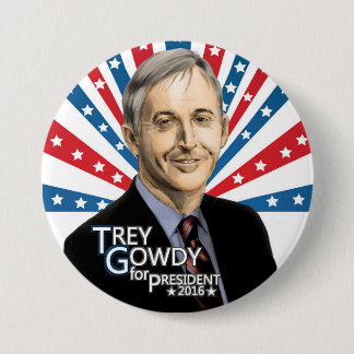 Trey Gowdy for President 2016 7.5 Cm Round Badge
