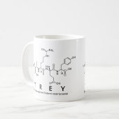 Trey peptide name mug (Front Left)
