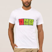 Trey periodic table name shirt (Front)