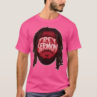 Trey Sermon Player Silhouette T-Shirt