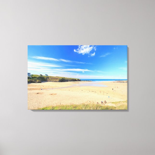 Treyarnon Bay Canvas Print (Front)
