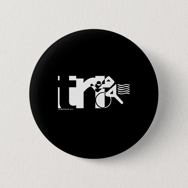 Tri 6 Cm Round Badge (Front)