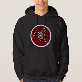 Tri-Arrows With Dots Hoodie