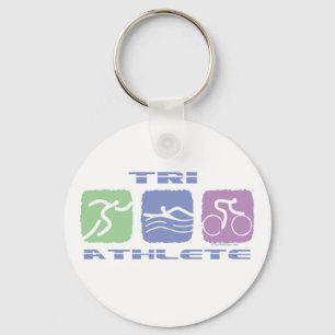 TRI ATHLETE KEY RING