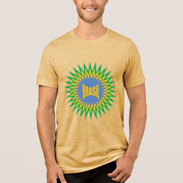 Tri-blend men's T-Shirt  SUN  BRASIL Tri-Blend Shirt (Front)