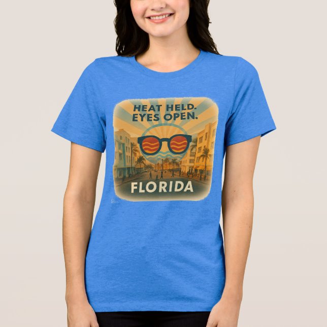 Tri-blend Miami Tee | Soft Strength Tee (Front)