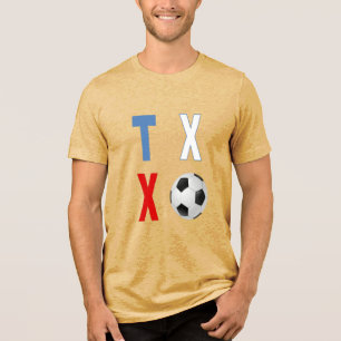 Tri-blend T-Shirt  mustard TEXAS  SPORT  Shirt