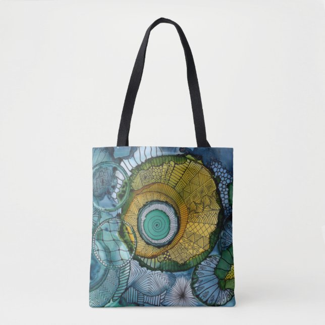 Tri Circle Tote Bag (Front)