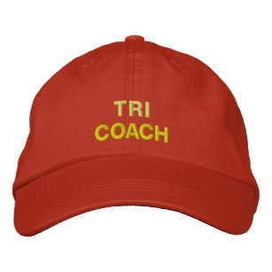 TRI COACH EMBROIDERED HAT