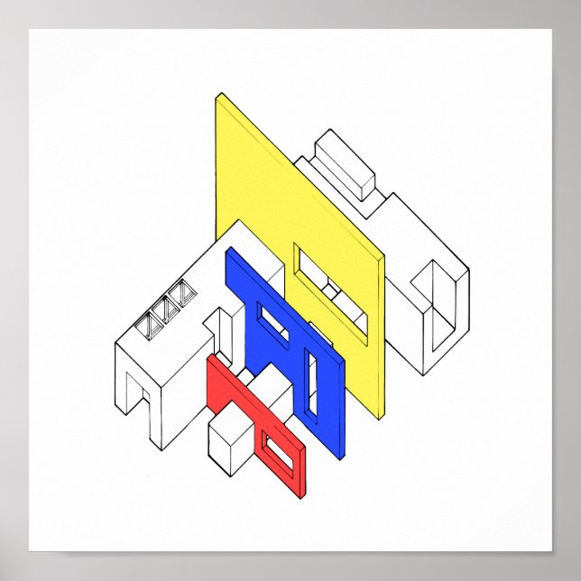 Tri Colour Archi Poster (Front)