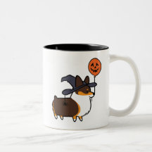 Tri-Colour Corgi Halloween Mug | CorgiThings