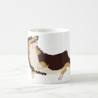 Tri-Colour Corgi Mug