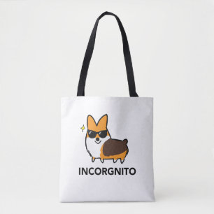 Tri-Colour Incorgnito Premium Tote Bag