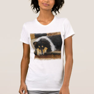Tri-Colour Rough Collie Gifts T-Shirt