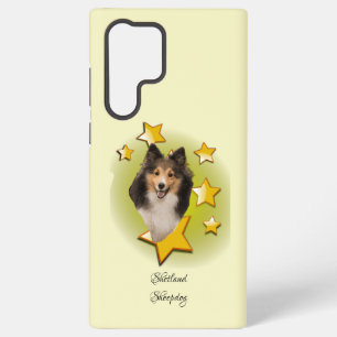 Tri Colour Sheltie Dog is a Star Samsung Galaxy Case