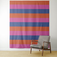 Tri-Colour Stripes pattern tapestries
