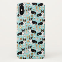 Tri Corgi Coffee - blue