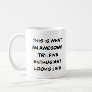 tri-five enthusiast, awesome coffee mug