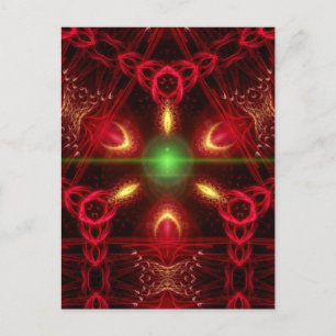 Tri-Fractal Postcard