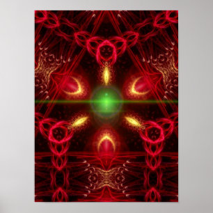 Tri-Fractal Poster