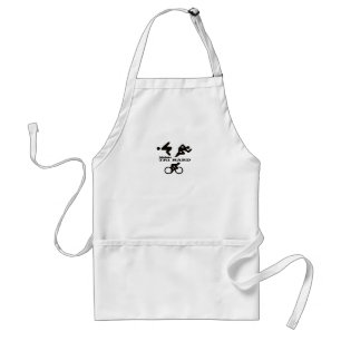 Tri Hard Triathlon Gifts Clothing and Accessories Standard Apron