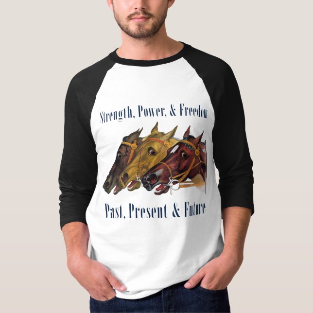 Tri-Horse Harmony T-Shirt (Front)