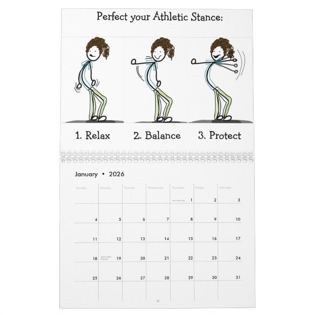 Tri-ing to be Athletic calendar (Jan 2026)