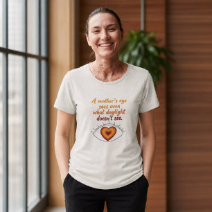 Tri-Material T-shirt Motherly Instinct Tri-Ble Tri-Blend Shirt