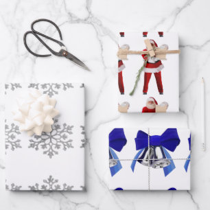 Tri-Pack Christmas Wrapping Paper