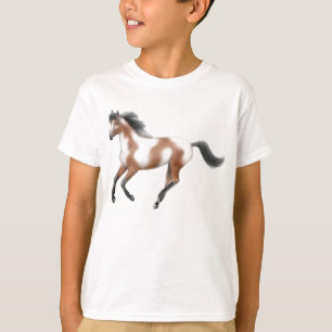 Tri Paint Horse Kids T-Shirt