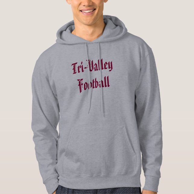 Tri-Valley Football Hoodie (Front)
