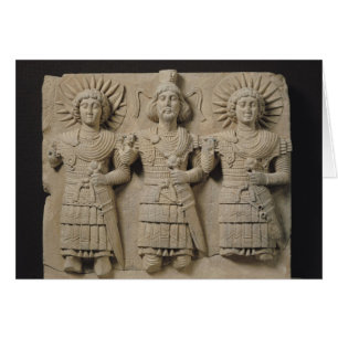 Triad of Palmyrene Gods, from Palmyra Region