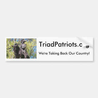 Triad Patriots Bumper Sticker