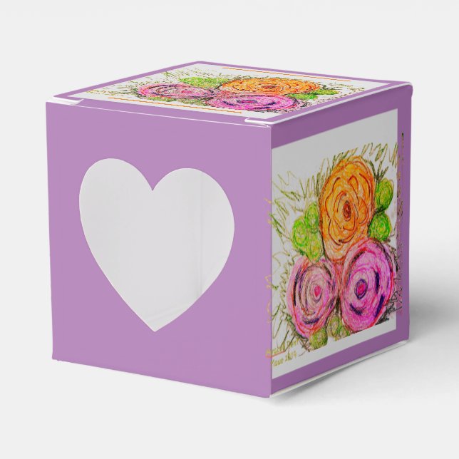 Triadic Favour Box (Front Side)