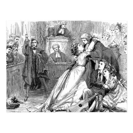 Trial by Jury Postcard