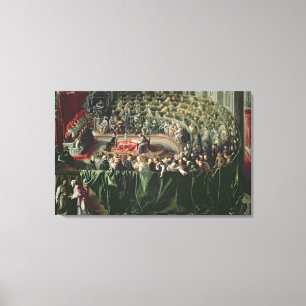 Trial of Galileo, 1633 2 Canvas Print