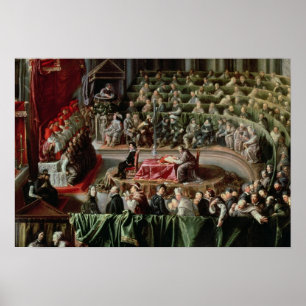 Trial of Galileo, 1633 Poster